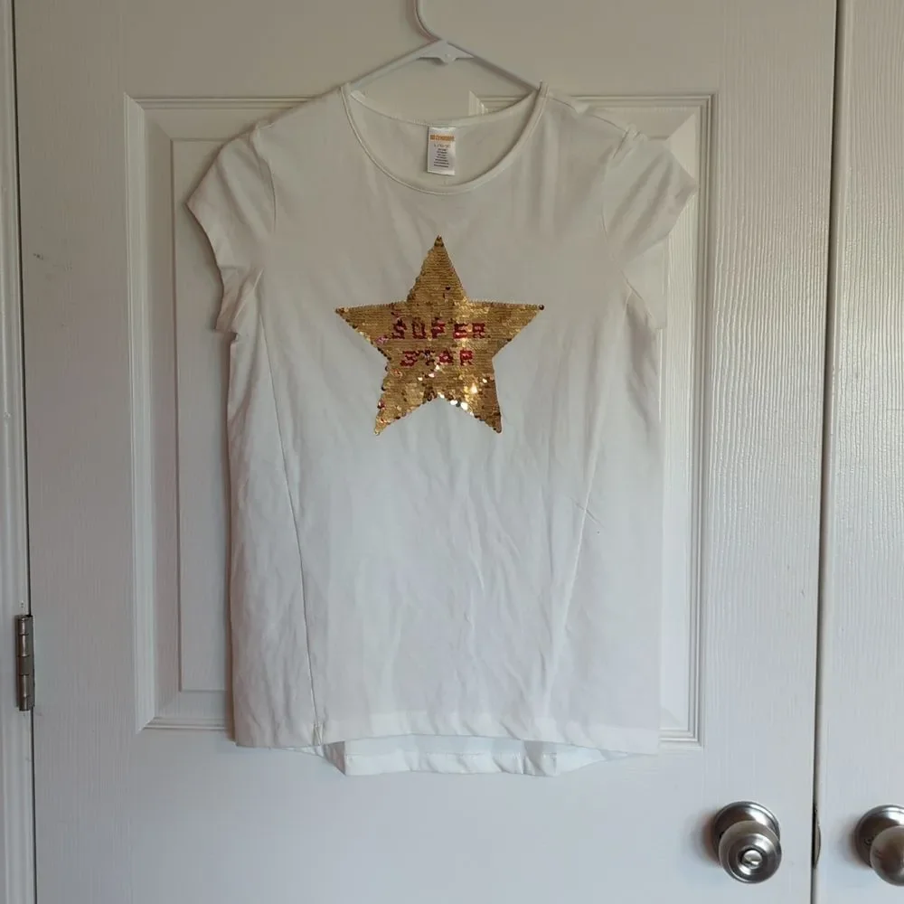 Kids Gymboree super star shirt Size 10-12